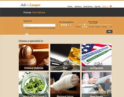 Get advice from a lawyer by phone or chat